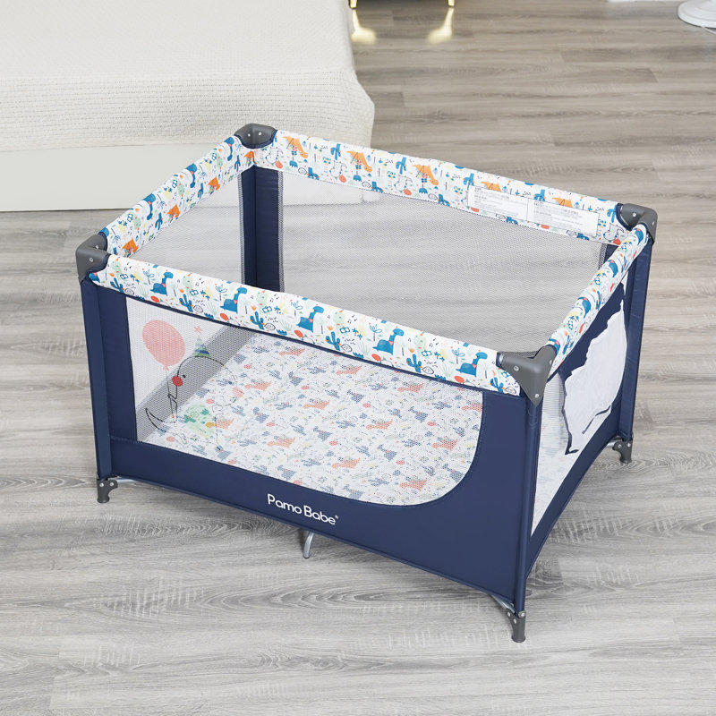 Pamo Babe Portable Crib with Mattress & Reviews Wayfair